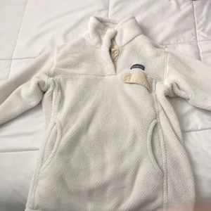 White Patagonia Pullover